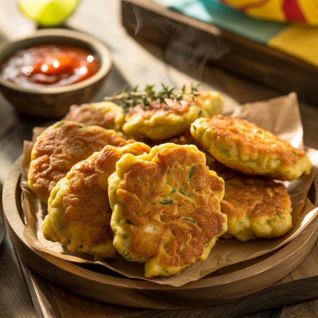 Saltfish Fritters